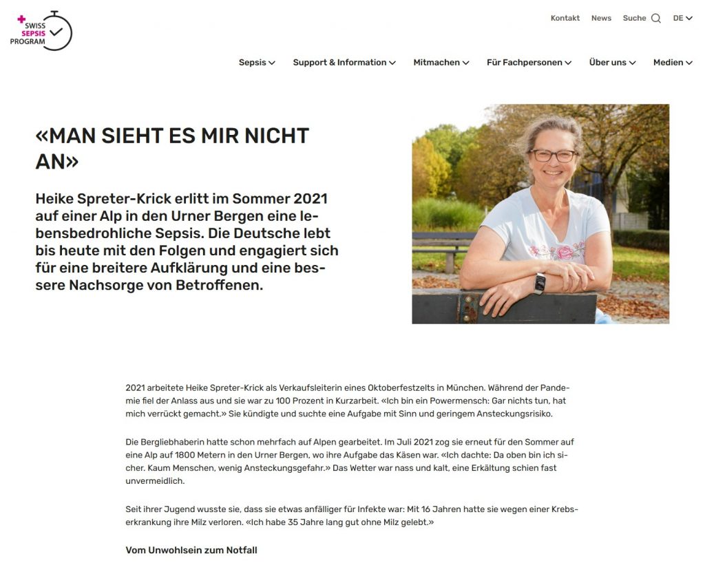 Swiss Sepsis Program Sepsishelden